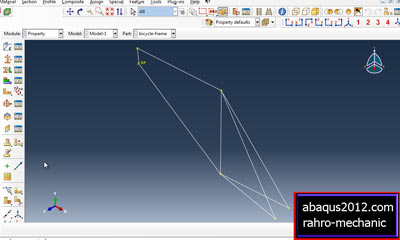 آموزش محاسبه ضریب اطمینان فریم دوچرخه در نرم افزار abaqus